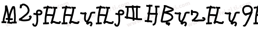 Screener Condensed W字体转换